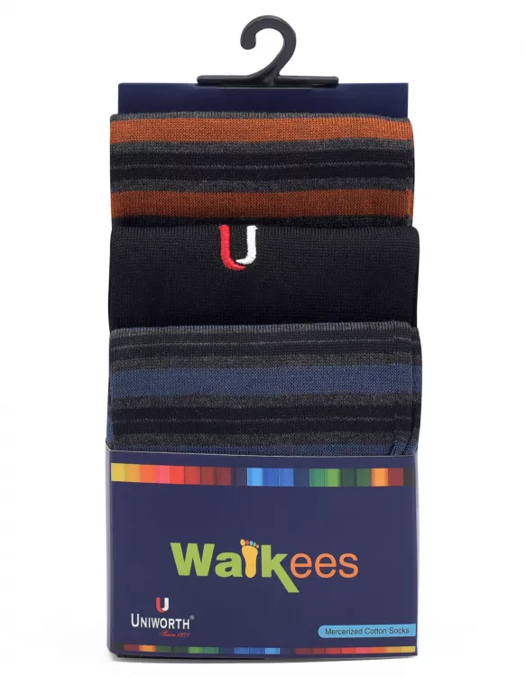 Multi Stripe Walkees Sock