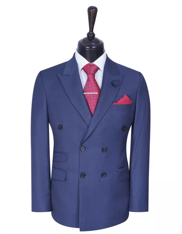 Blue Texture Suit