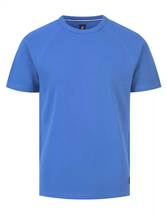 Plain Royal Blue Half Sleeves Basic T-shirt