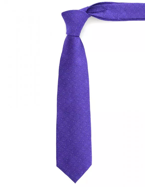 Blue/Beige Texture Tie