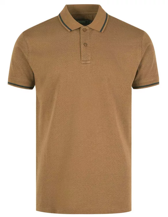 Plain Brown Half Sleeves T-Shirt