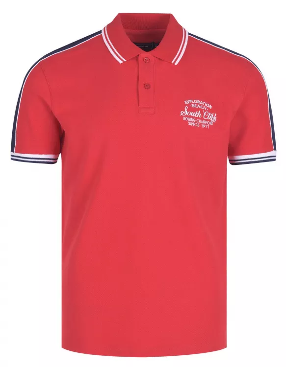 Plain Red Half Sleeves T-Shirt