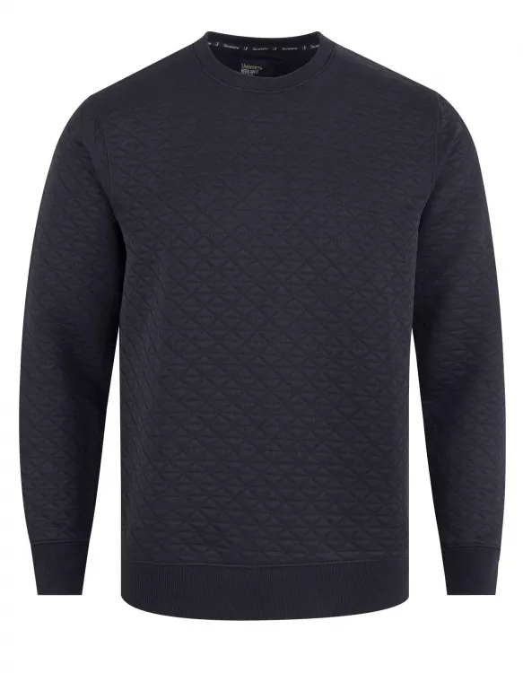 Textured Black Sweatshirt