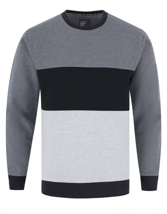 Textured Monochrome Sweatshirt