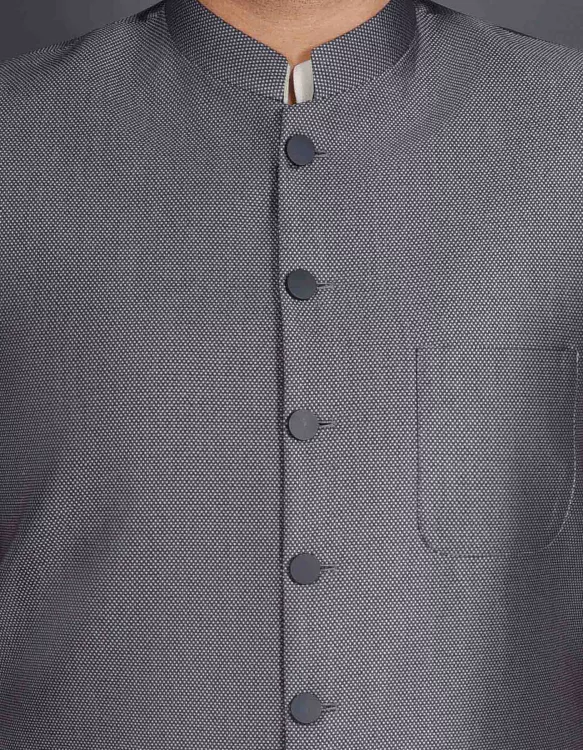Charcoal Texture Waist Coat