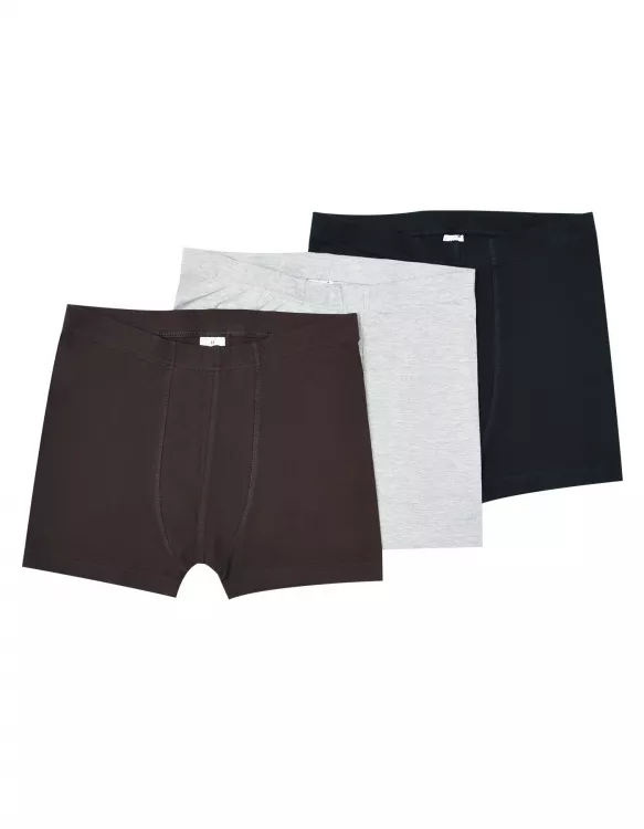 Pack of 3 Cotton Trunks