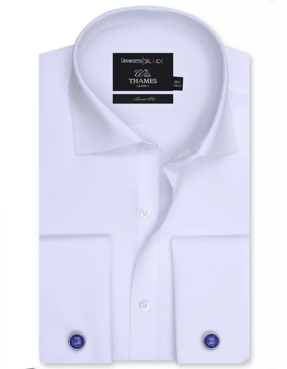 Self White Classic Fit Shirt