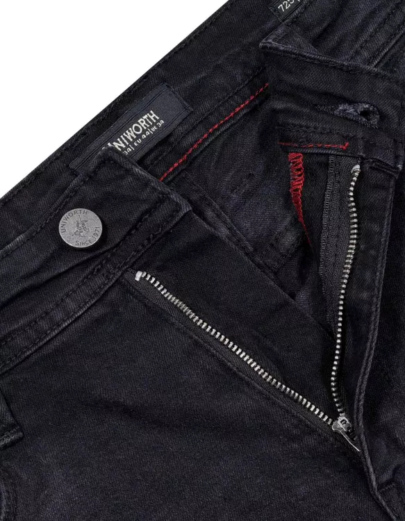 700 Black Smart Fit Denim Jeans