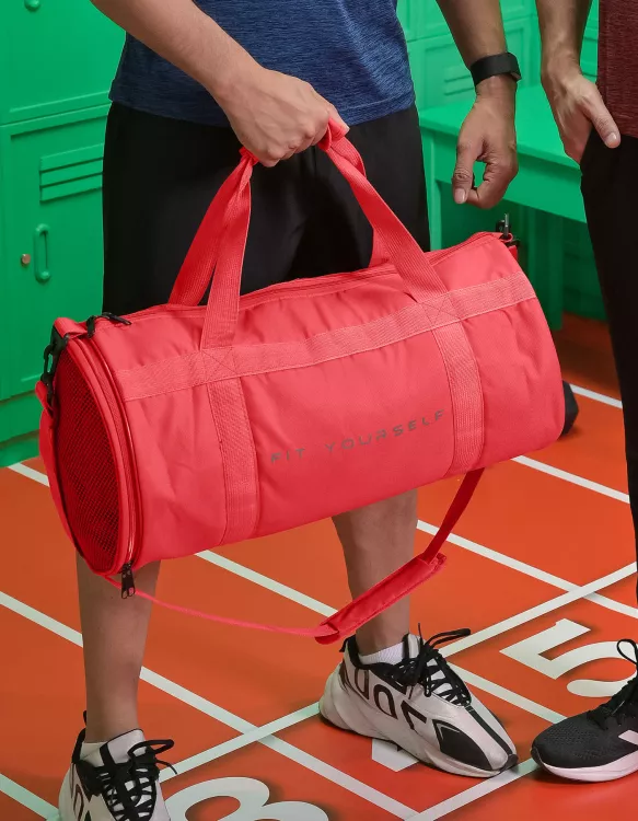 Red Duffle Training Bag